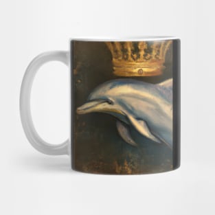 Dolphin with a Crown Mug